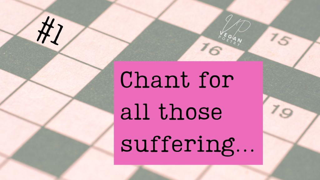 Crypoetic #1: a cross&nbsp;one